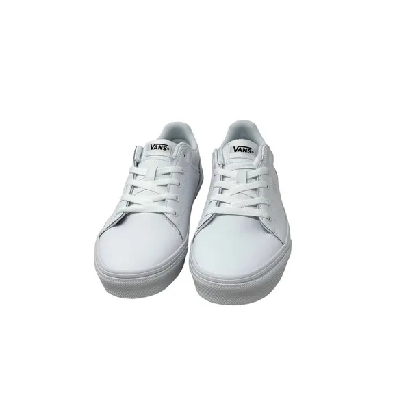 VANS Seldan Tumble Low Shoe Leather White Casual Sneakers Women Kids VN0A4U2505R