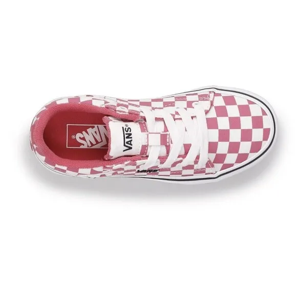 VANS Ward Low Girls Size 6 Women's Sz 7.5 Shoes Powder Pink Sneakers VN000MYFCHL