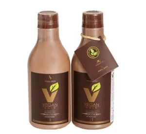 Vegan Hair Organic Progressive Brazilian Blowout Biotin Kit 2x300 - Prolisse