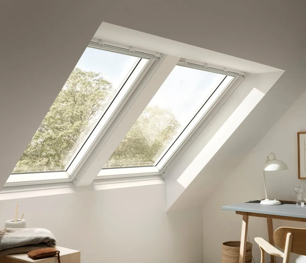 VELUX EKL 2021M Pro  Classic Side-by-side Coupled Flashing for Slate (100mm gap)
