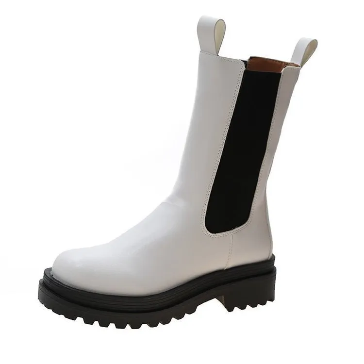 VeroStride Platform Chelsea Boots