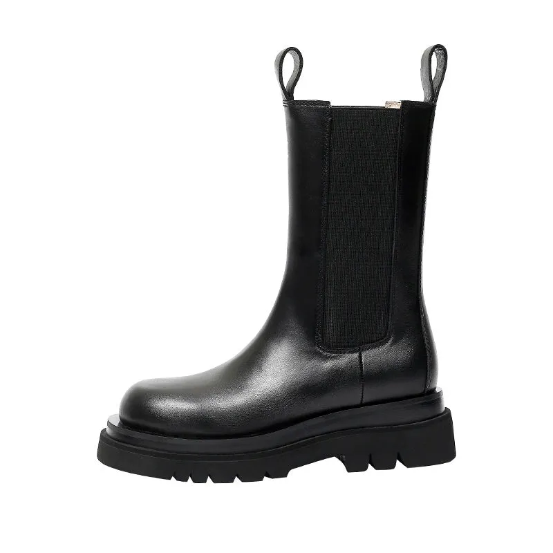VeroStride Platform Chelsea Boots