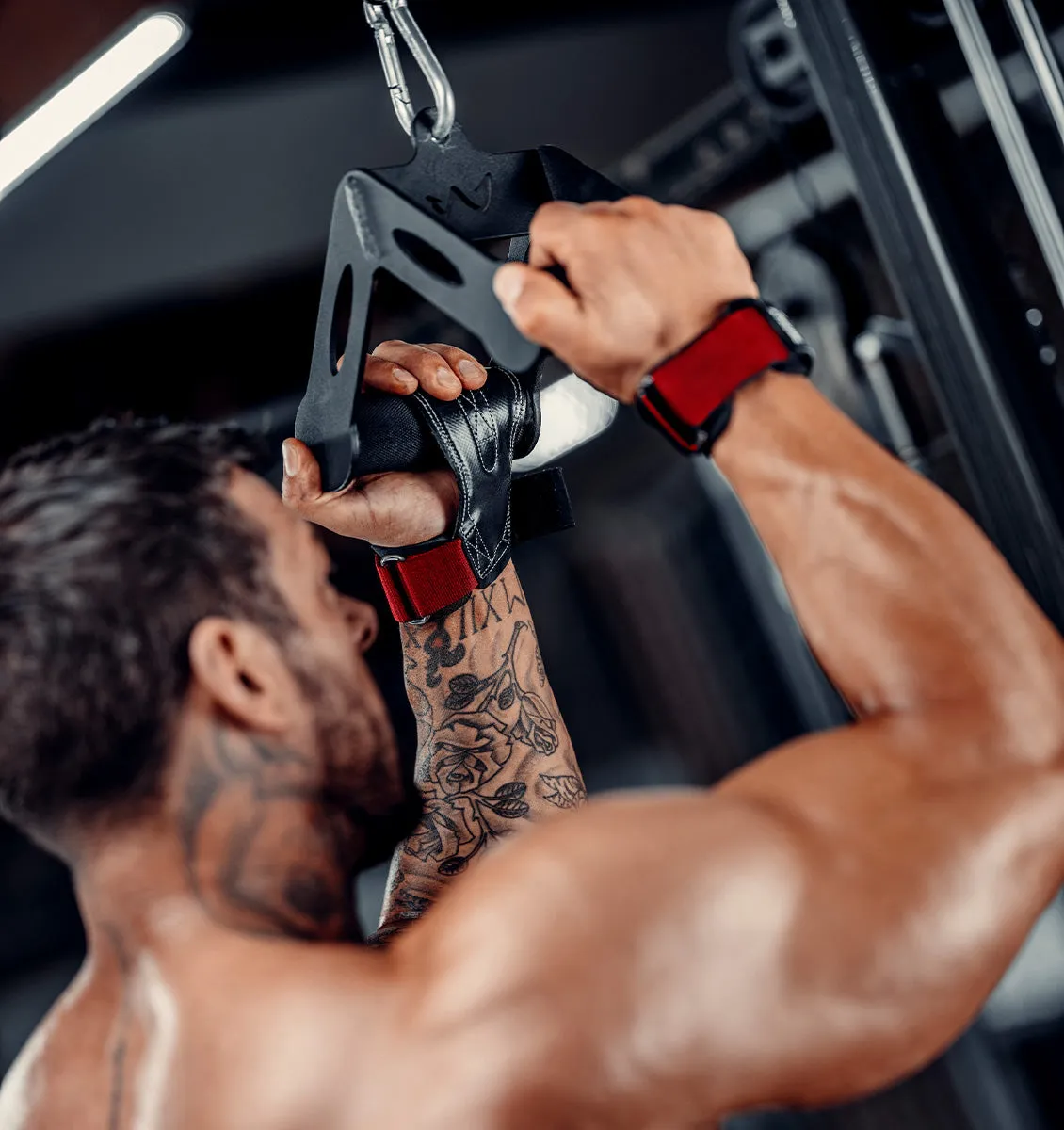 Versa Gripps® XTREME Series Lifting Straps - Sceptre Red