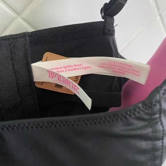 Victorias Secret Black Bustier Bralette