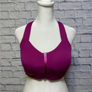 Victorias Secret KNOCKOUT Front Close Sports Bra Magenta Pink Max Support 34DD