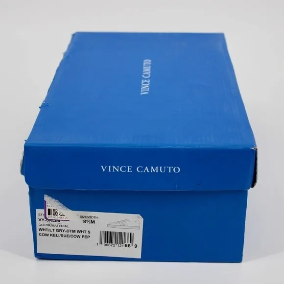 VINCE Camuto Salim Court Sneaker Men’s Size 8.5 in White NEW