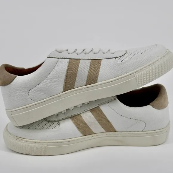 VINCE Camuto Salim Court Sneaker Men’s Size 8.5 in White NEW