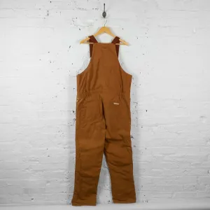 Vintage Workwear Overalls - Brown - XL