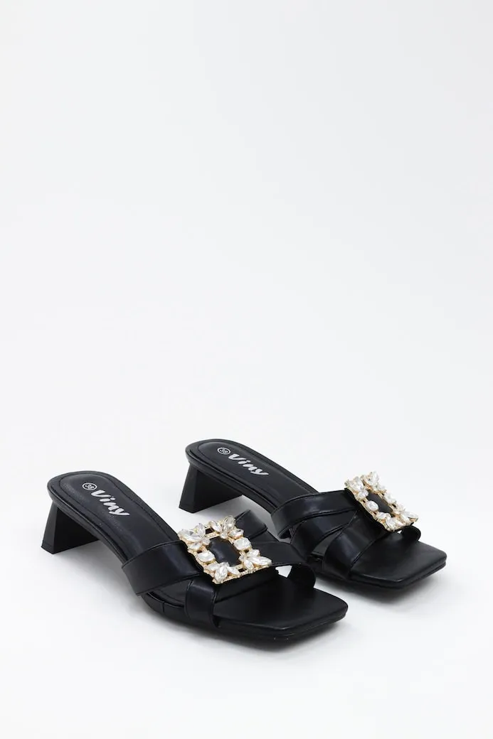 Viny - Women's Low Block Heels