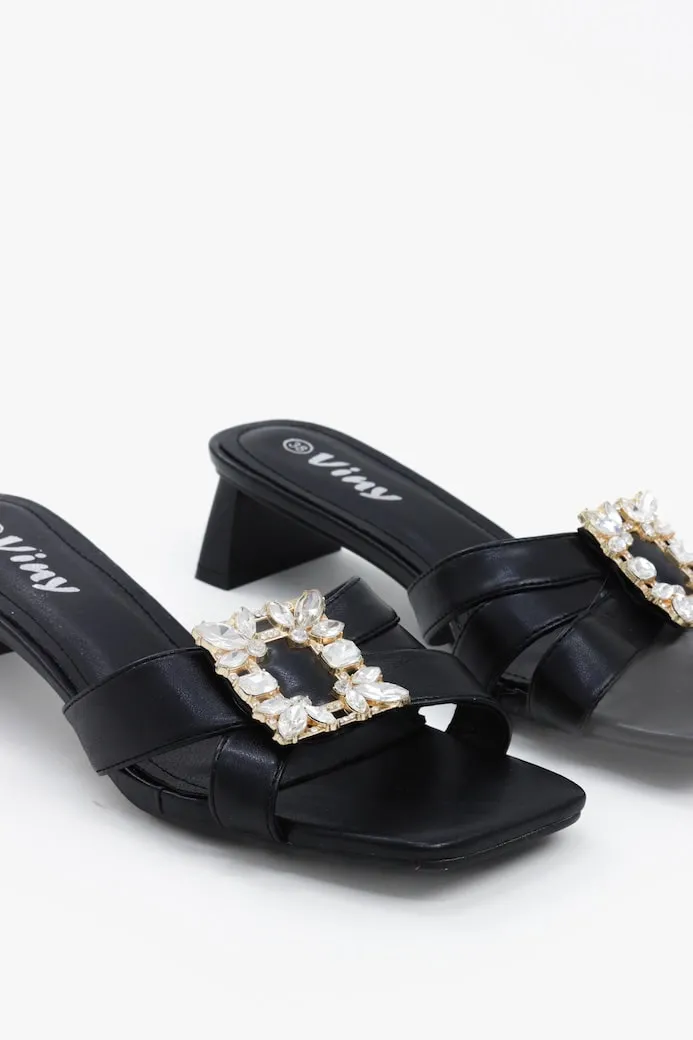 Viny - Women's Low Block Heels
