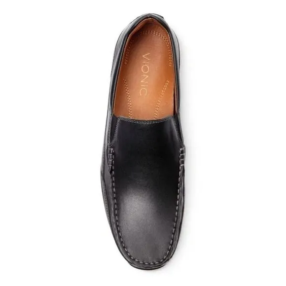 Vionic Men's Preston Loafer Black Size US 8