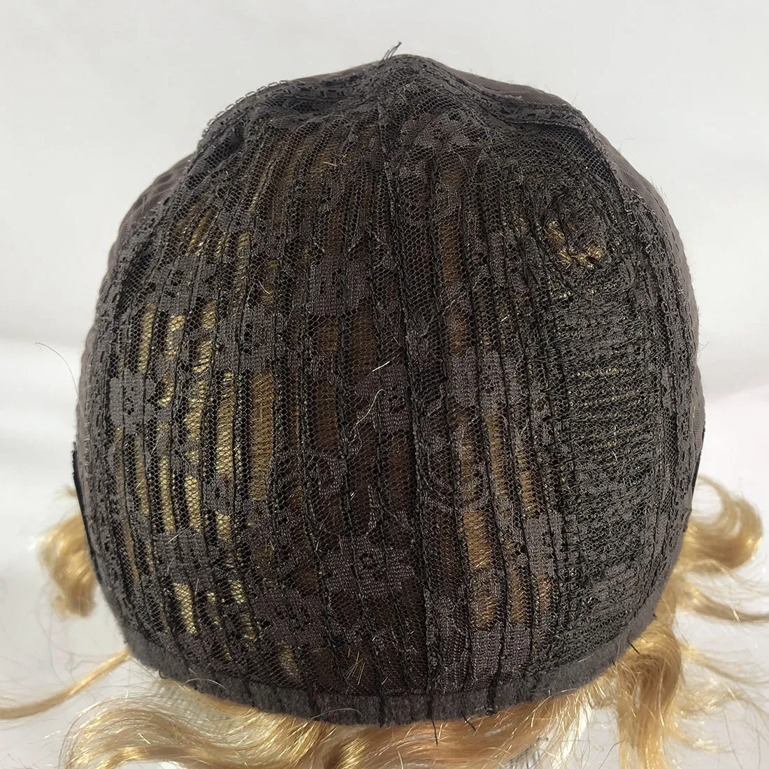 Viviabella Finger Wave Wig Human Hair wig Short Finger Wavy Wig Curly Black Cute Nuna Wig for black women Real Retro African Black Wigs for Women Mommy Wigs Curly Short Wig