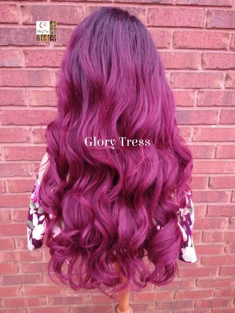 Voluminous Kinky Curly Lace Front Wig, Natural Yaki Wig, Blown Out Hairstyle, African American Wig // ADMIRE