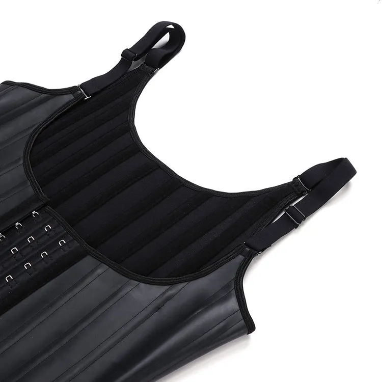 Waist Trainer Latex Body Shaper Vest  25 Steel Bone