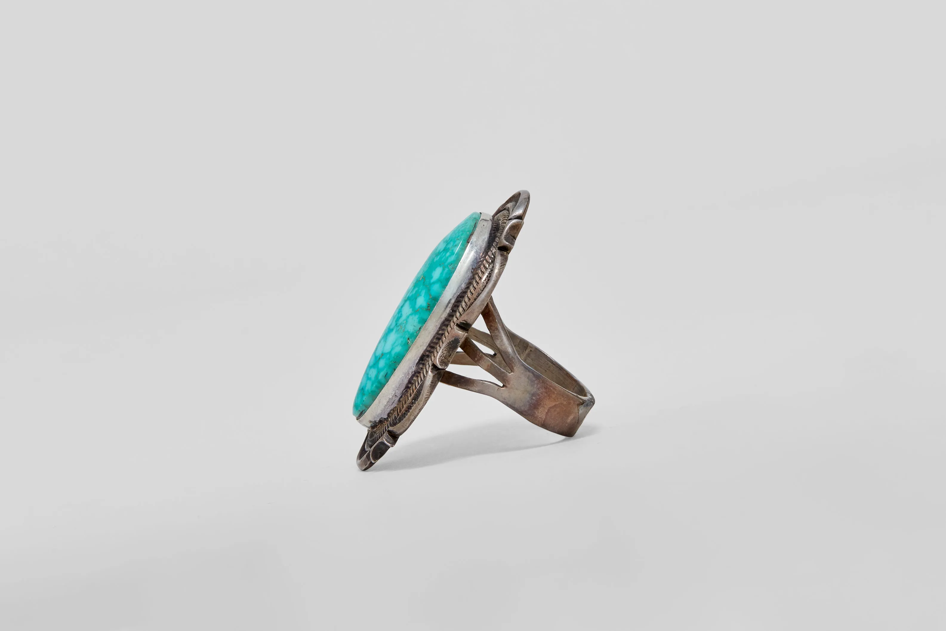 Waterweb Turquoise Sterling Ring