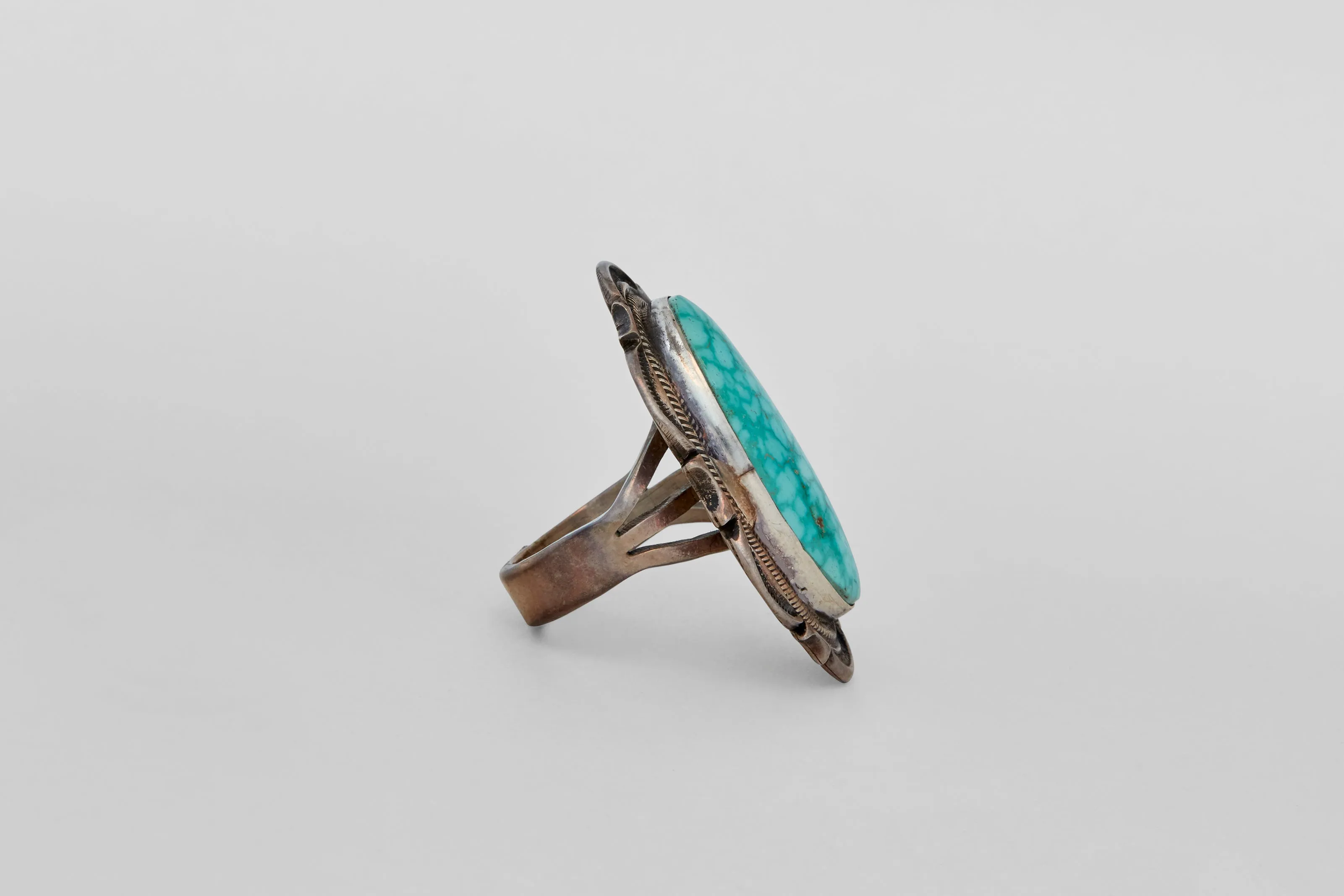 Waterweb Turquoise Sterling Ring