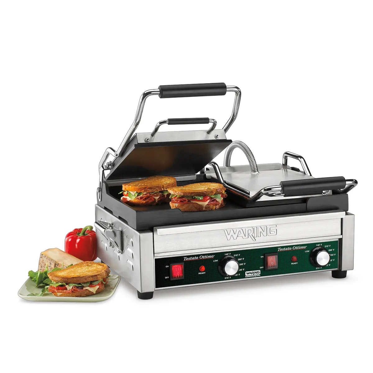 WFG300 Tostato Ottimo - Dual Flat Toasting Grill by Waring Commercial