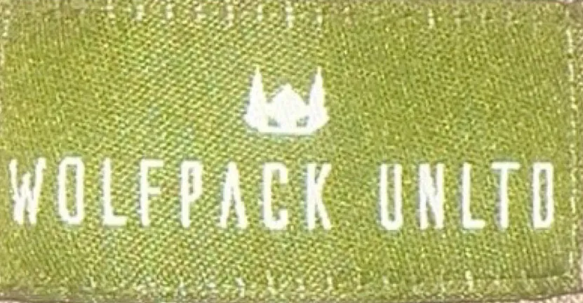 WOLFPACK UNLTD "BOLD STATEMENT" HEAVYWEIGHT OVERSIZED L/S TEXT LOGO | CYPRESS