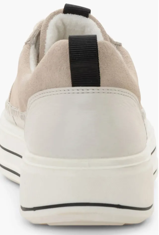 WOMEN'S ARA CORSICA SNEAKER | CREAM / SHELL