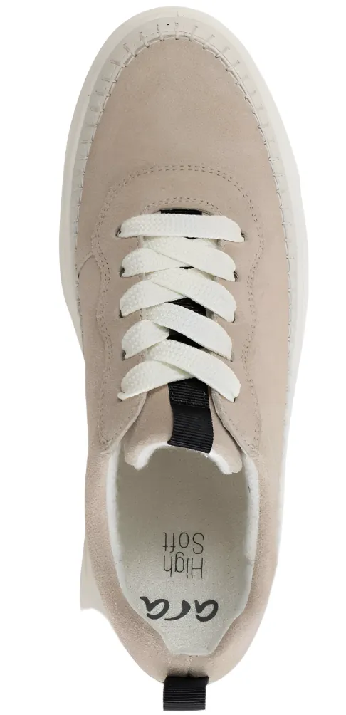 WOMEN'S ARA CORSICA SNEAKER | CREAM / SHELL
