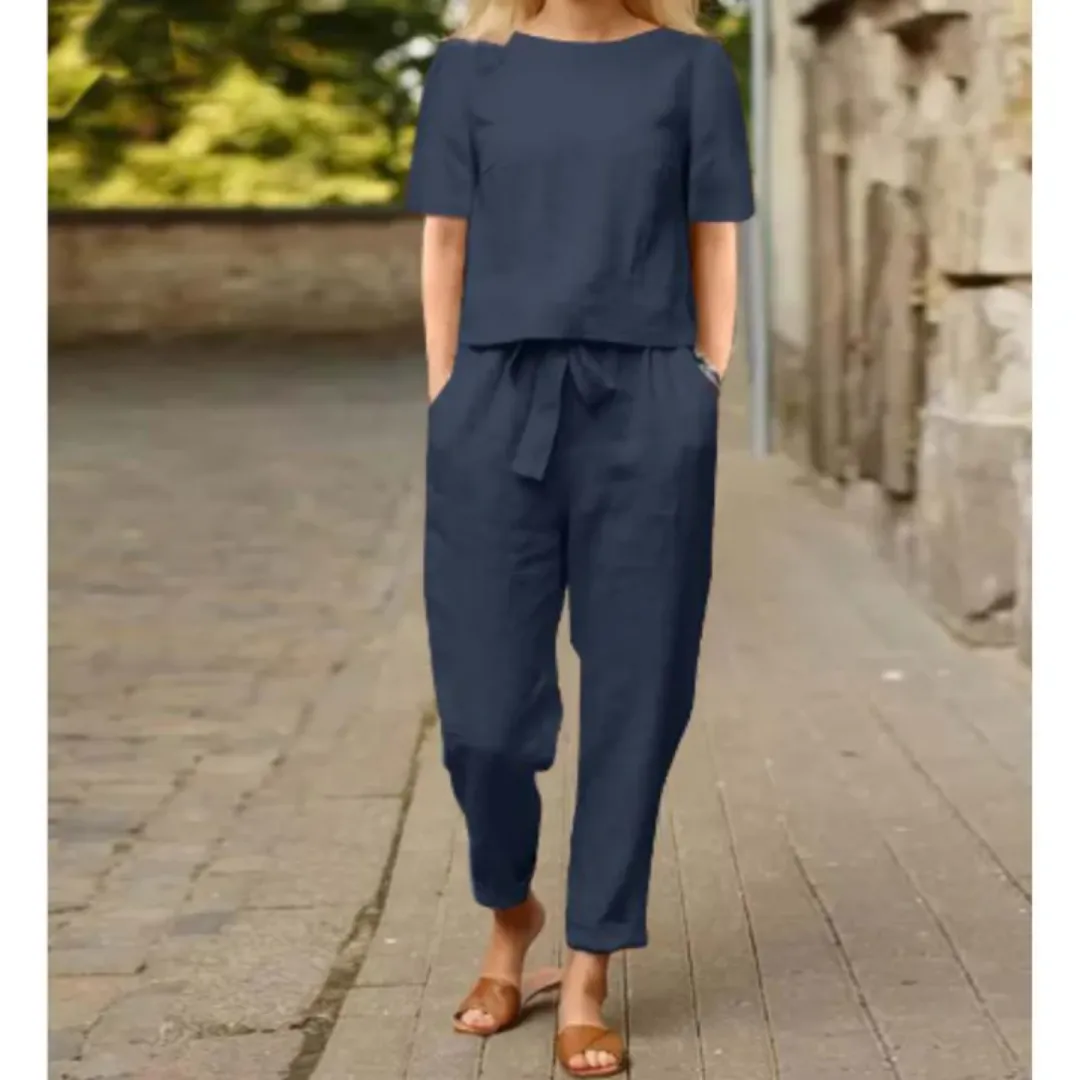 Women's Casual Pants and Top Set | Co ord