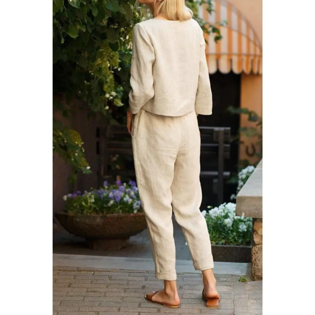 Women's Casual Pants and Top Set | Co ord