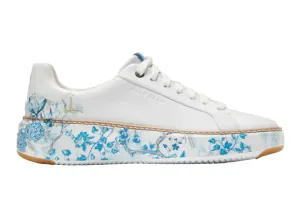 WOMEN'S COLE HAAN GRANDPRØ TOPSPIN SNEAKER | OPTIC WHITE / BLUE TOILE