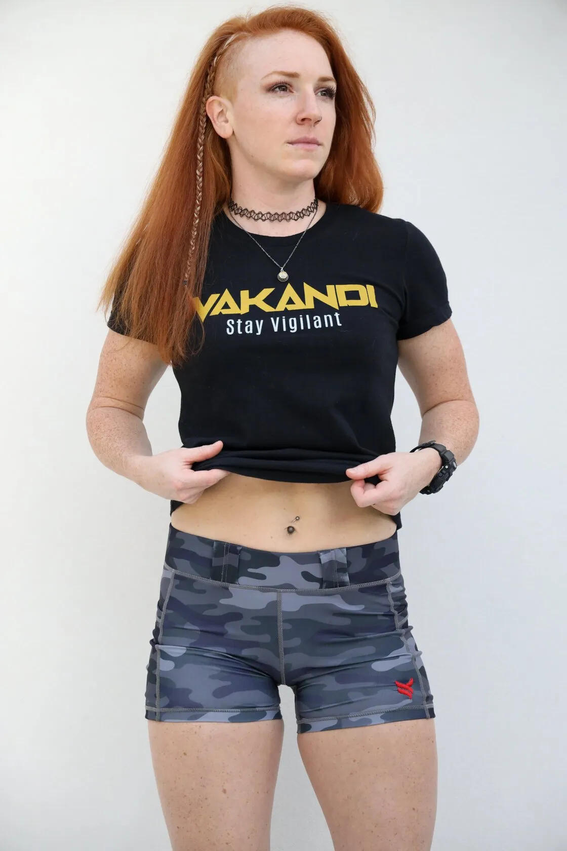 Women's Compression Carry Shorts - Twilight Camo