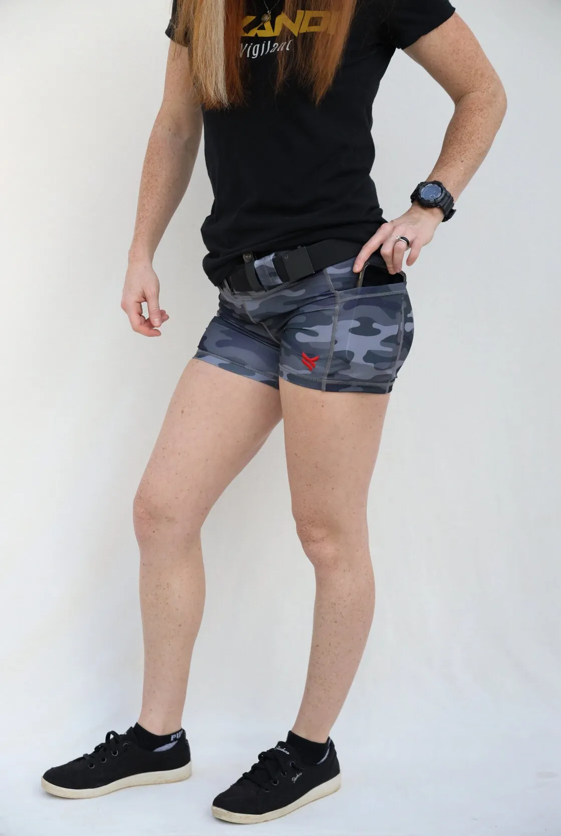 Women's Compression Carry Shorts - Twilight Camo