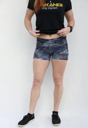Women's Compression Carry Shorts - Twilight Camo