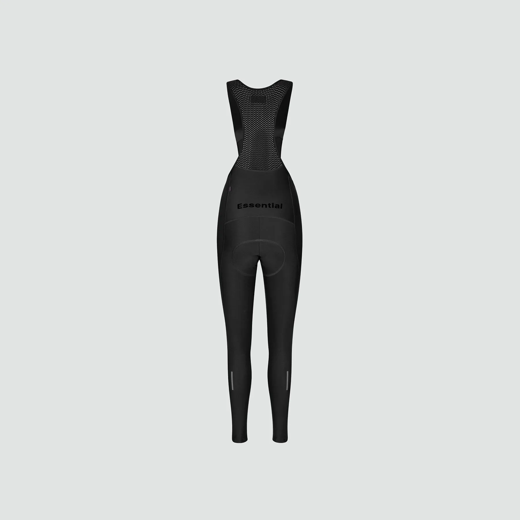 Women's Essential Thermal Long Bibs - Black