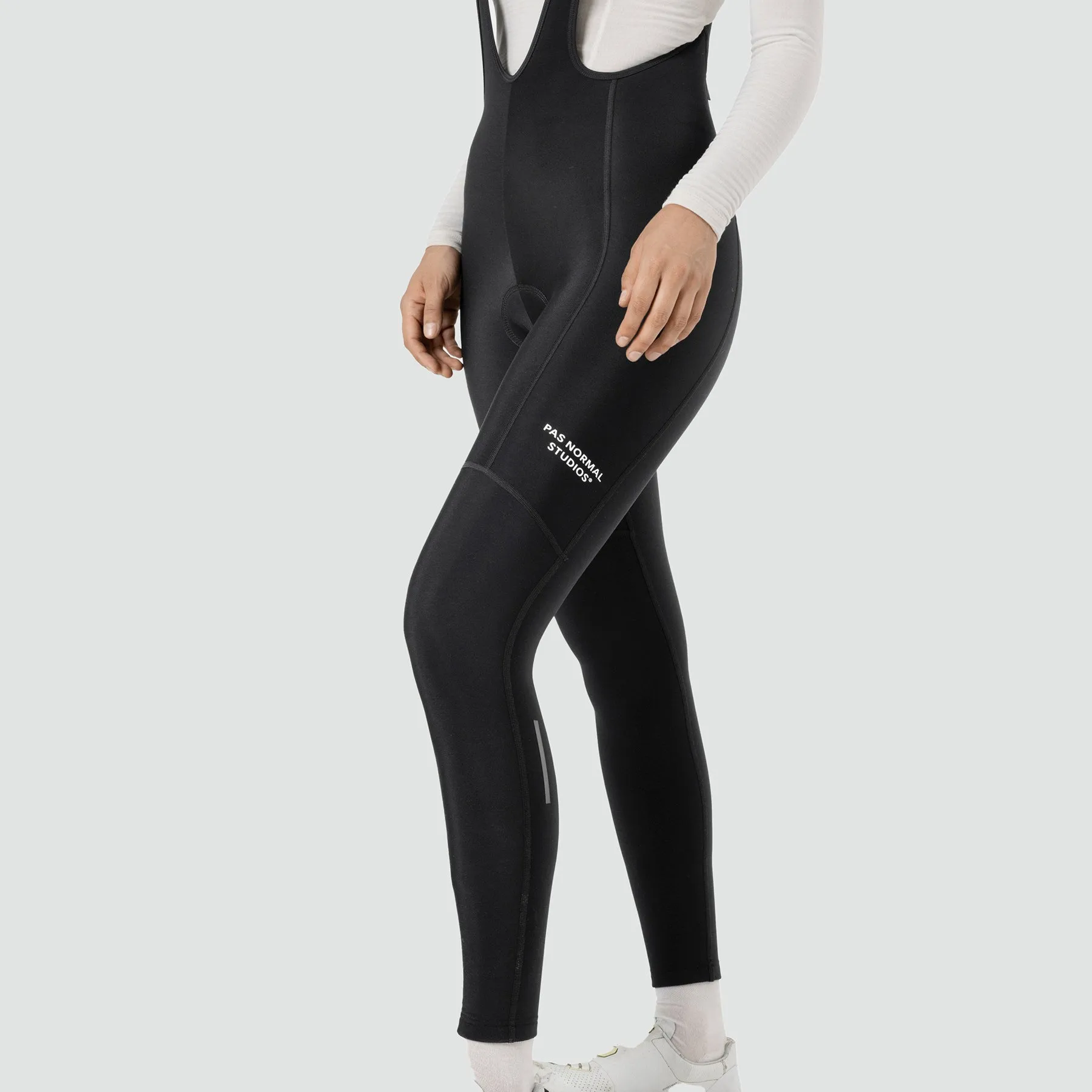 Women's Essential Thermal Long Bibs - Black