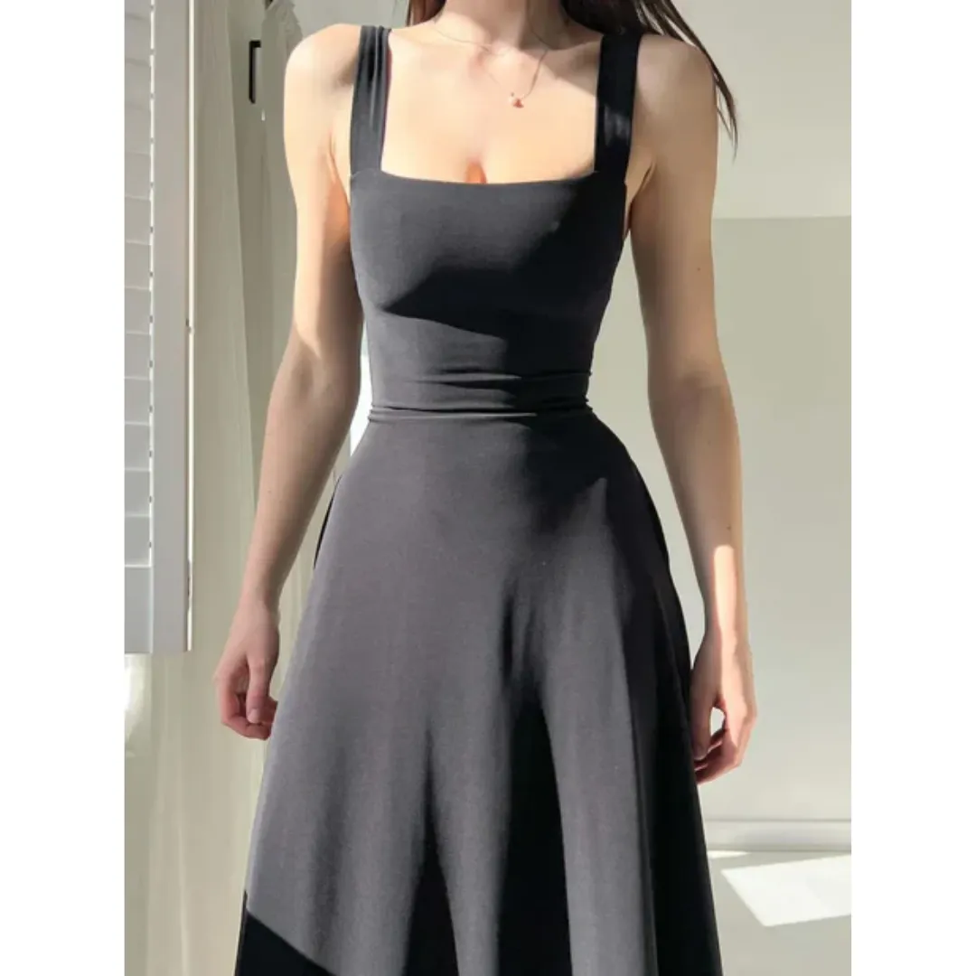 Women's Summer Fit And Flare Dress | Midi