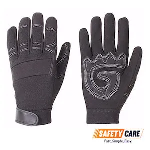 WORKSafe PVC PALM PADDED GLOVES