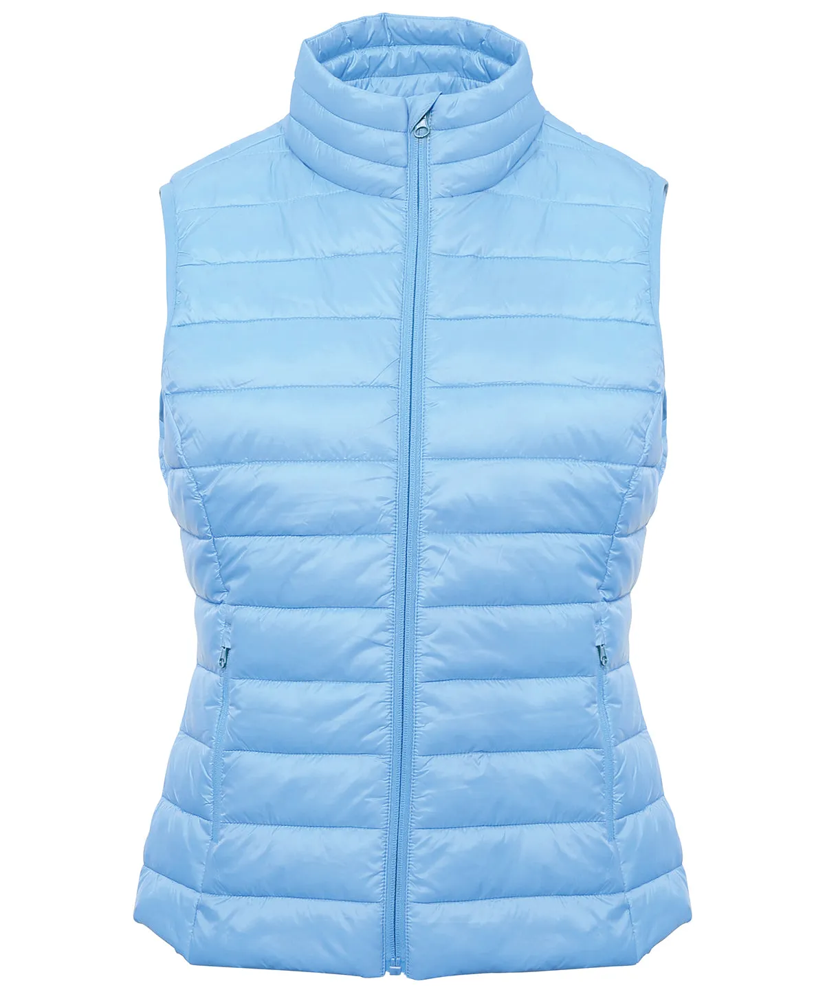 WORKWEAR SAMPLE SALE 2024 -  TS31F Ladies Fit Padded Gilet - Blue - Size Small