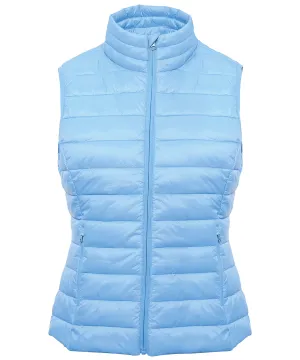 WORKWEAR SAMPLE SALE 2024 -  TS31F Ladies Fit Padded Gilet - Blue - Size Small