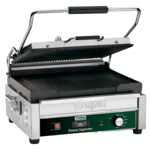 WPG250T  Panini Supremo with Timer - Large Panini Grill by Waring Commercial