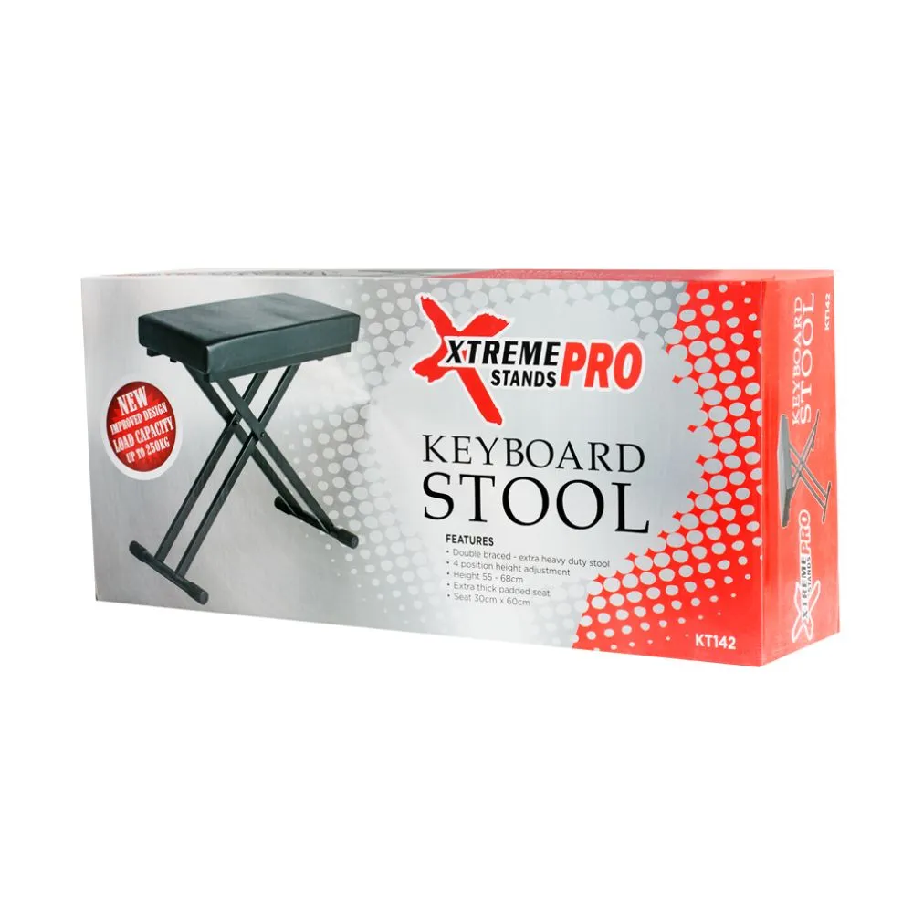 Xtreme Keyboard Double-Braced Stool