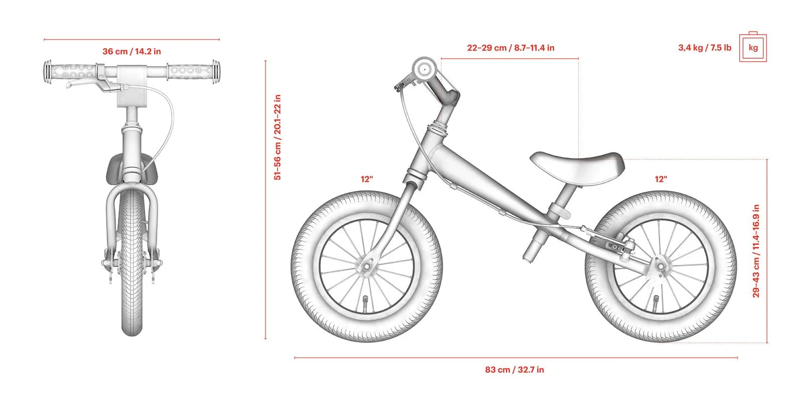 Yedoo - YooToo Balance Bike