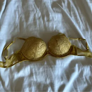 Yellow Lace Bra