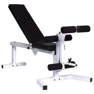 York Barbell | Pro Series 210 w/ 205 Fl Bench Plus 202 Leg Curl Attachment