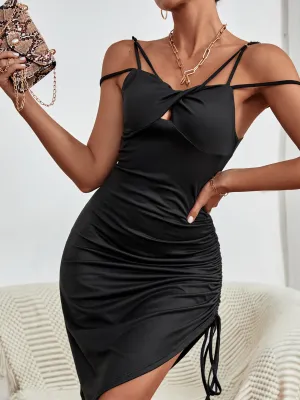 York Cocktail Dress - Black
