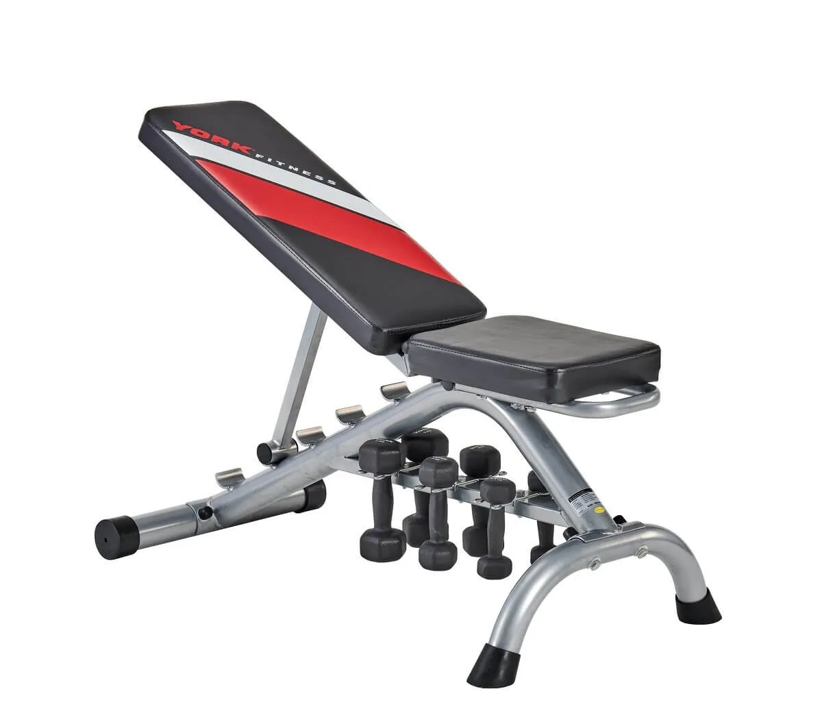York Dumbbell Weight Bench Black Edition