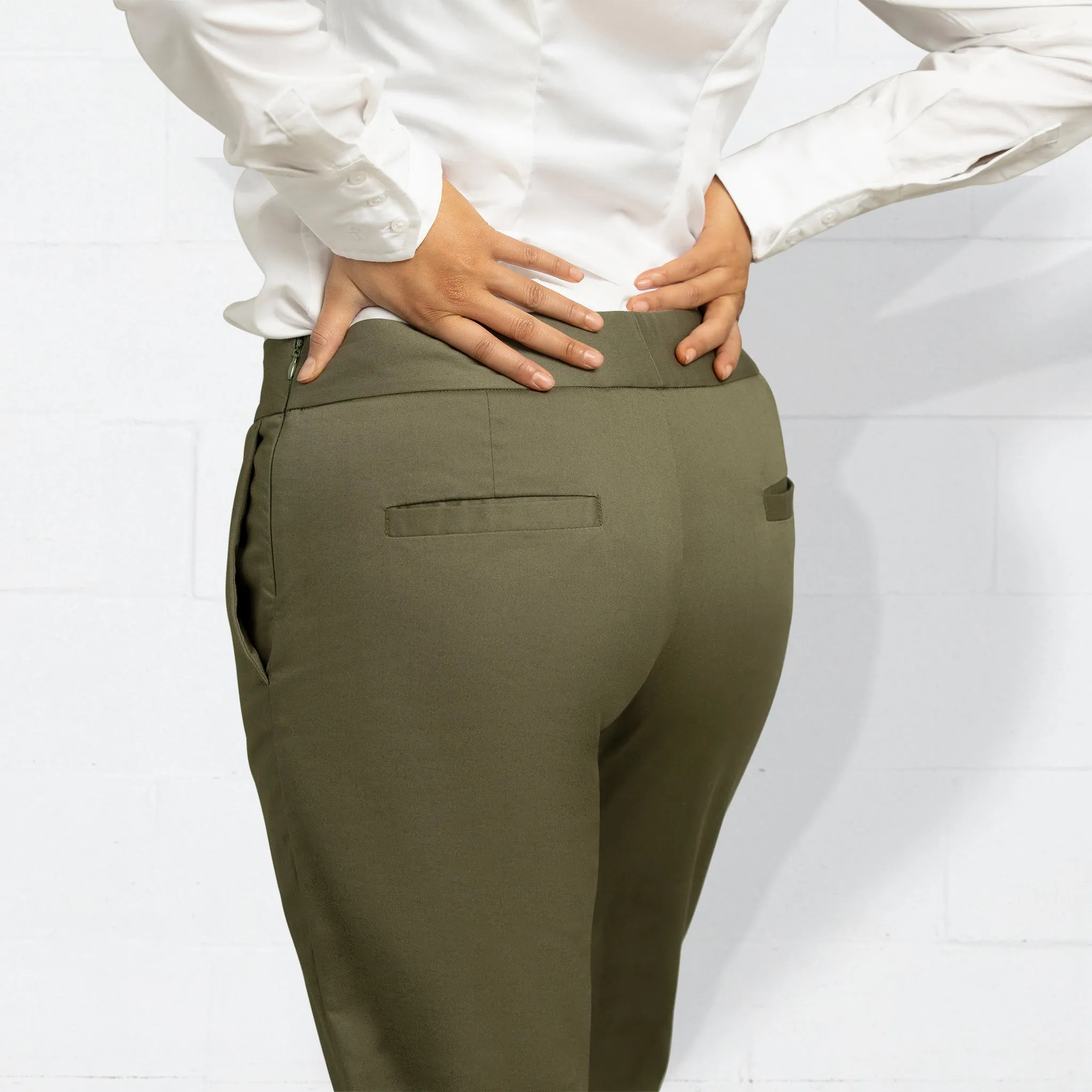 Your Work to Weekend Pant - Straight Leg - Olive