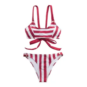 Zane Striped Bikini