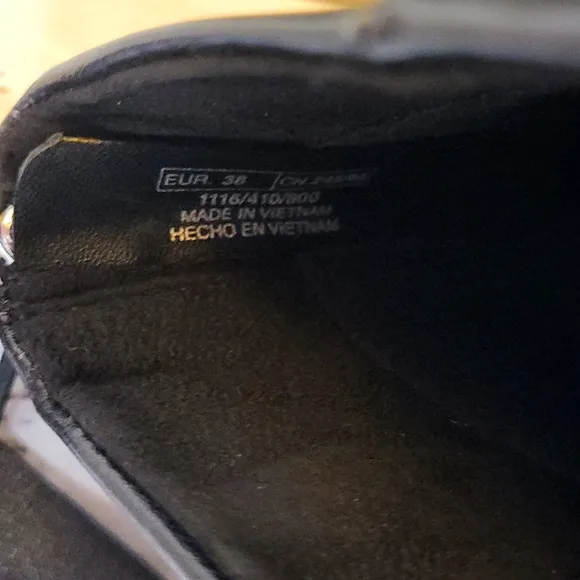 Zara Black Women's Ankle Boots. Size 38 usa 7 1/2